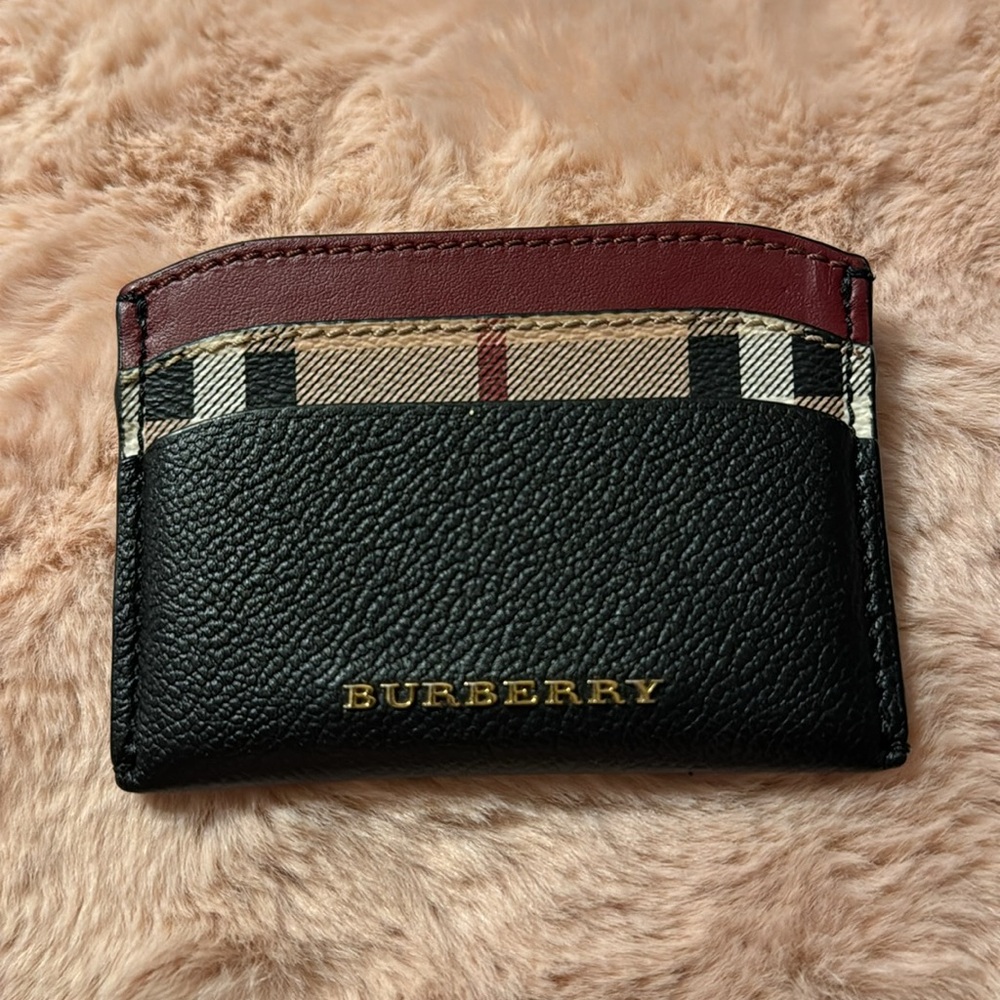Authentic* Burberry card holder